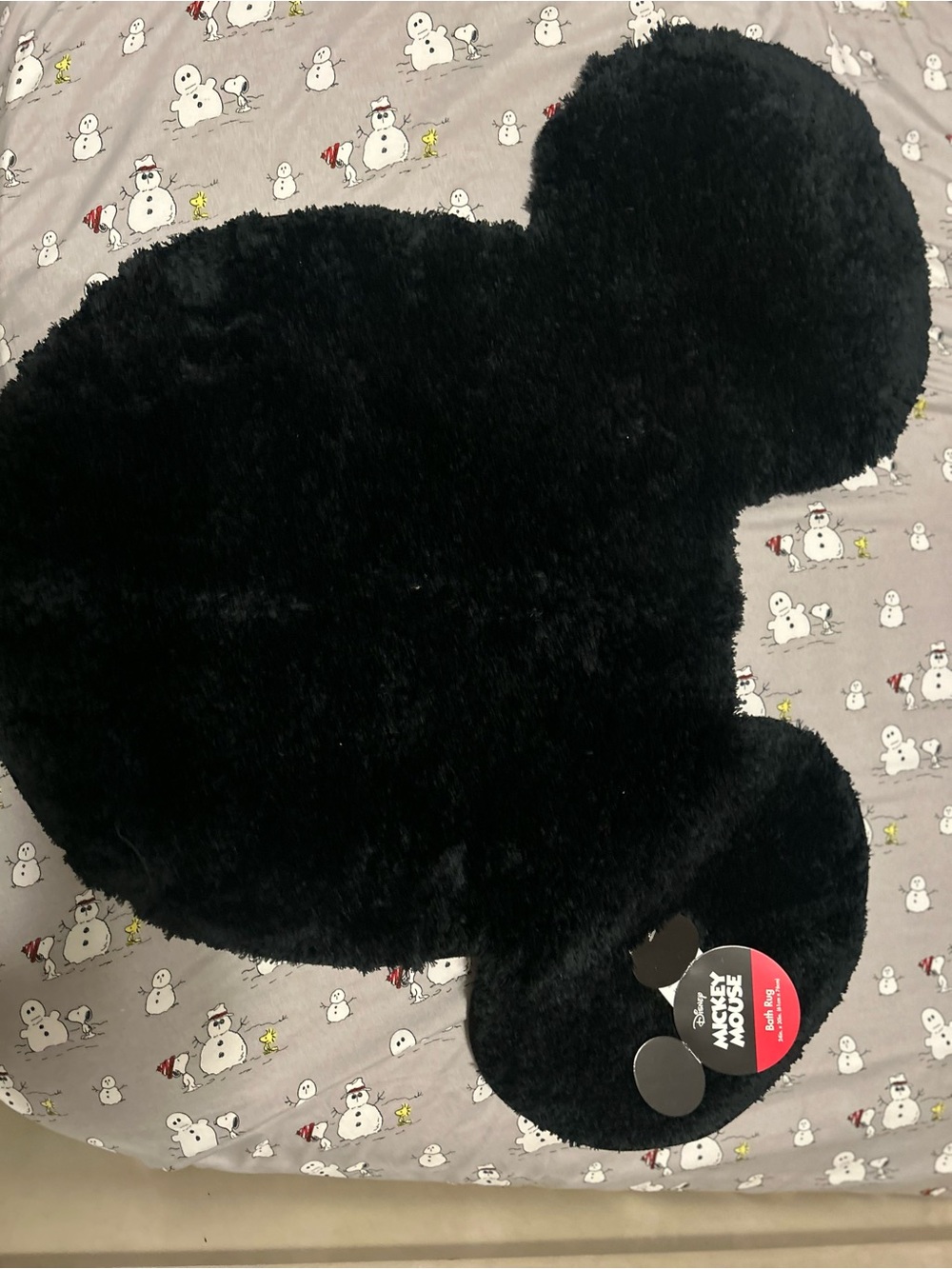 Mickey Mouse Bath Rug Tag